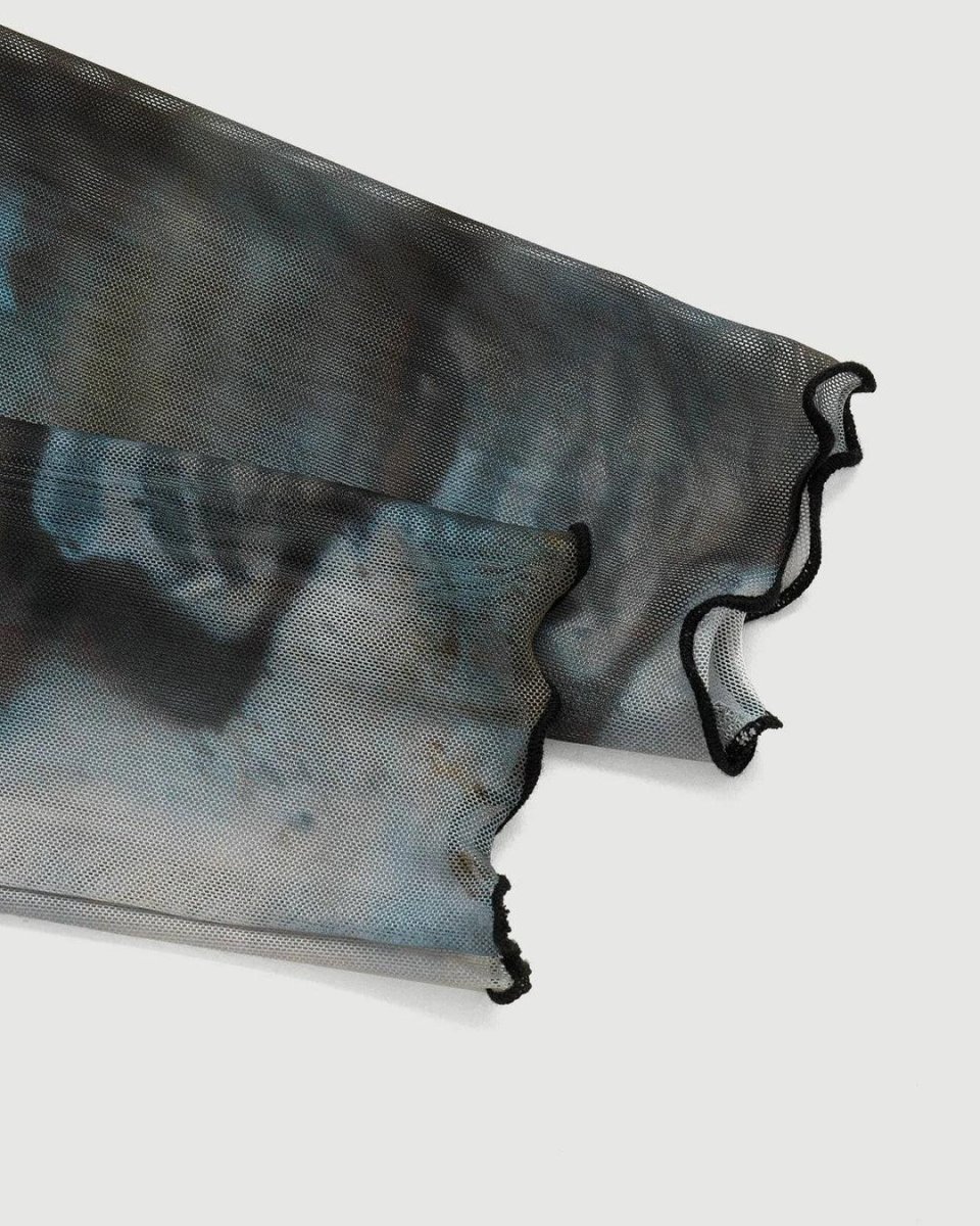 Cloud Illusion Top With Korean Style Baggy Trouser In Dark Chocolate - Image 7